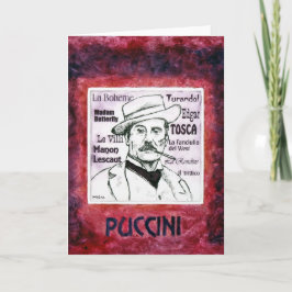 PUCCINI groetenkaart Kaart