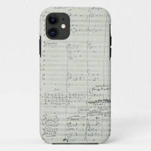 Puccini Opera La Bofoome Music Manuscript Excerpt Case-Mate iPhone Case