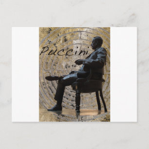 Puccini_Statue_Lucca1 Briefkaart