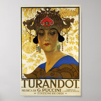 Puccini/Turandot Poster