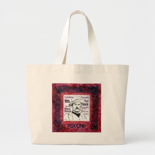 Puccini-zak Grote Tote Bag (Voorkant)