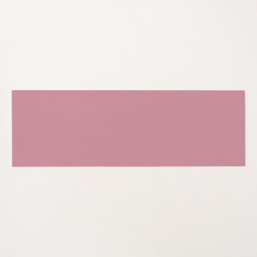 Puce Pink Checkered Yogamat (Achterkant (horizontaal))