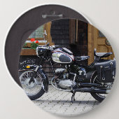 Puch 125 SV Ronde Button 6,0 Cm (Voorkant /achterkant)