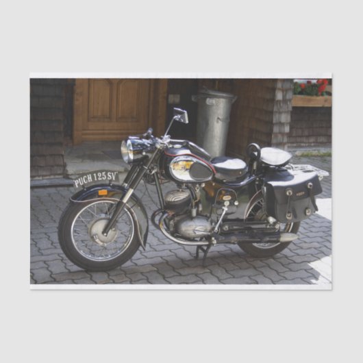 Puch 125 SV Tissuepapier (Voorkant)