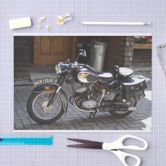 Puch 125 SV Tissuepapier (Craft)