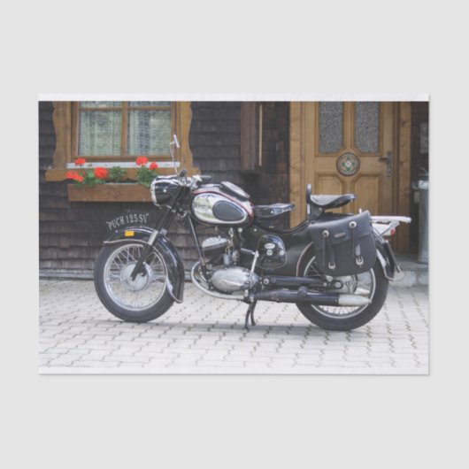 Puch 125 SV Tissuepapier (Voorkant)