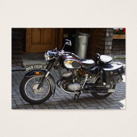 Puch 125 SV Visitekaartjes (Voorkant)