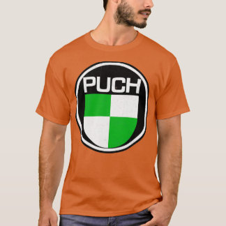Puch motorfietsen vervaagd stijl t-shirt