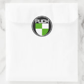 Puch Vanagon Syncro T3 Logo Ronde Sticker (Tas)