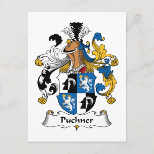 Puchner Family Crest Briefkaart