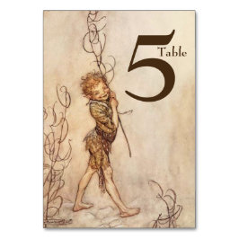 Puck A Midsummer Night's Dream Table Nummer Kaart