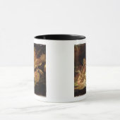 Puck and Fairies, uit 'A Midzomer Night's Dream' Mok (Midden)