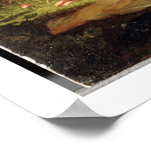 Puck and Fairies, uit 'A Midzomer Night's Dream' Poster (Hoek)