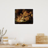 Puck and Fairies, uit 'A Midzomer Night's Dream' Poster (Keuken)