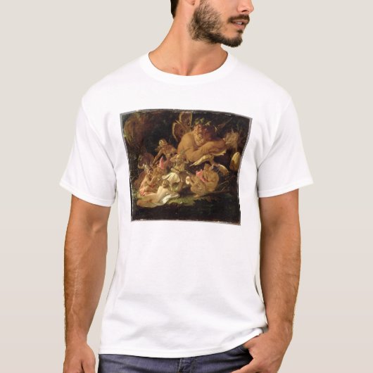 Puck and Fairies, uit 'A Midzomer Night's Dream' T-shirt (Voorkant)
