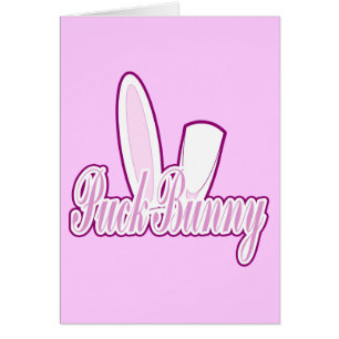 Puck Bunny Card