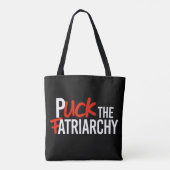 Puck de Fatriarchy Tote Bag (Achterkant)