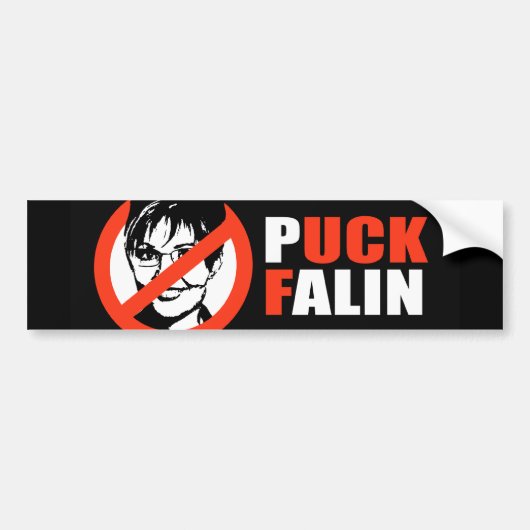 PUCK FALIN BUMPERSTICKER (Voorkant)