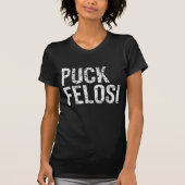 Puck Felosi Gemengde woorden T-shirt (Voorkant)