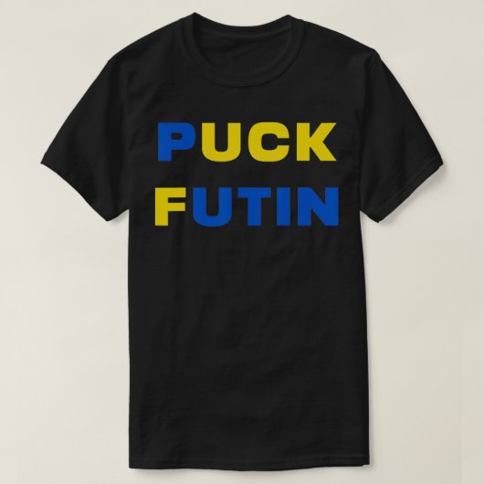 Puck Futin  A Ukraine  T-shirt (Design voorkant)