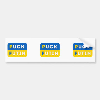 Puck Futin Bumpersticker