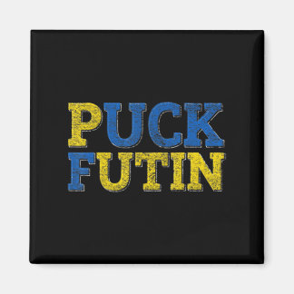 PUCK FUTIN I stand with Ukraine Magneet