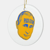 PUCK FUTIN!  KERAMISCH ORNAMENT (Links)