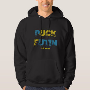 puck futin meme geen oorlog hoodie