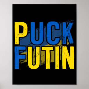 Puck Futin Meme I stand-by Oekraïne Lov Poster