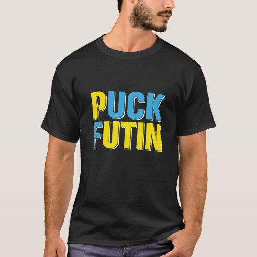 Puck Futin Meme I stand-by Oekraïne Lov T-shirt (Voorkant)