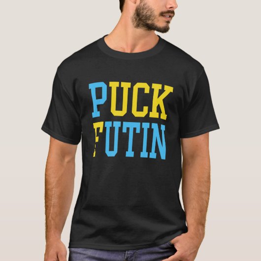 Puck Futin Meme I stand-by Oekraïne Lov T-shirt (Voorkant)