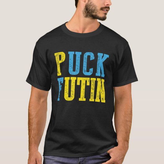 Puck Futin Meme I stand-by Oekraïne Lov T-shirt (Voorkant)
