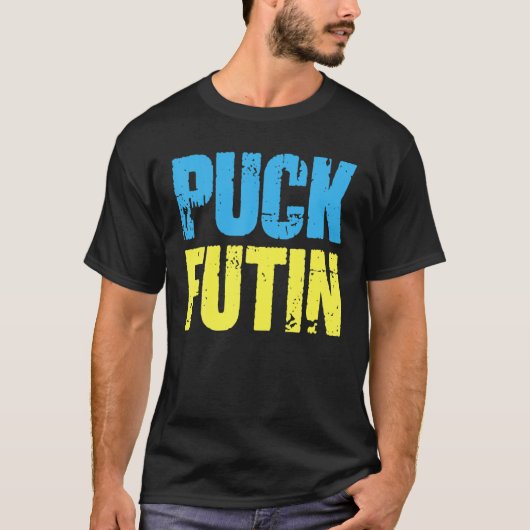 Puck Futin Meme I stand-by Oekraïne Lov T-shirt (Voorkant)