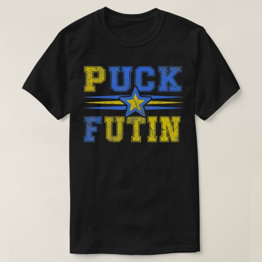 Puck Futin Meme I stand-by Oekraïne Lov T-shirt (Design voorkant)