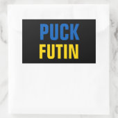 Puck Futin Rechthoekige Sticker (Tas)