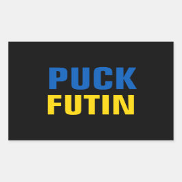 Puck Futin Rechthoekige Sticker
