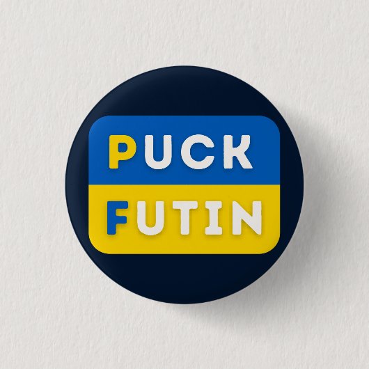 Puck Futin Ronde Button 3,2 Cm (Voorkant)