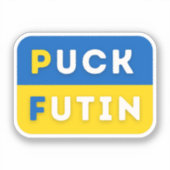 Puck Futin Sticker (Voorkant)