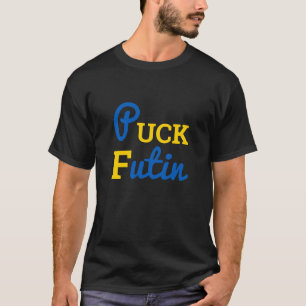 Puck Futin Ukraine ondersteunt het Oekraïense patr T-shirt