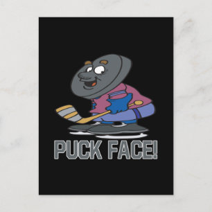 Puck Head Briefkaart