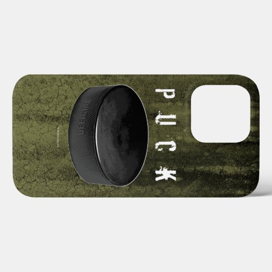 PUCK (Hockey) Case-Mate iPhone Case (Achterkant (horizontaal))