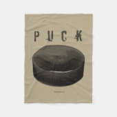 PUCK (Hockey) Fleece Deken (Voorkant)