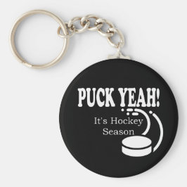 Puck Ja, het is Hockey Sason Sleutelhanger