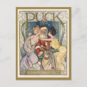 Puck Kerstmis 1902 Briefkaart (Voorkant)