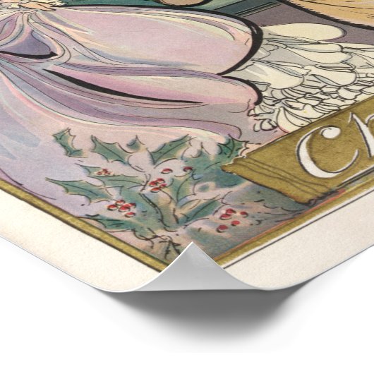 Puck Kerstmis 1902 Poster (Hoek)