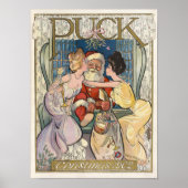 Puck Kerstmis 1902 Poster (Voorkant)