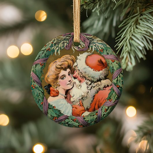 Puck Kerstmis 1905 Keramisch Ornament