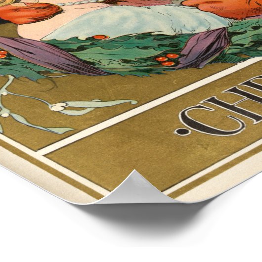 Puck Kerstmis 1905 Poster (Hoek)