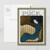 Puck Magazine Hoesje 1911 Briefkaart (Voorkant / Achterkant)