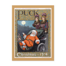 Puck Magazine Hoesje Kerstmis 1904